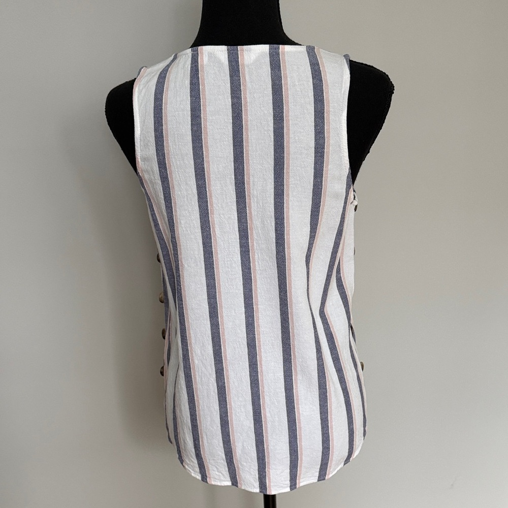 Linen Tank Top - Picture 6 of 8